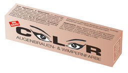 Color Augenbrauen- und  Wimpernfarbe lichtbraun - 15 ml