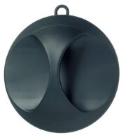 Comair Kabinett-Spiegel Elegant schwarz matt 25cm