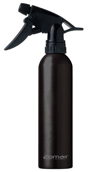 Comair Wassersprhflasche Zerstäuber Aluminium 260 ml schwarz