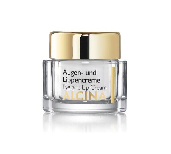 Alcina Effekt & Pflege Augen- und Lippen- Creme 15 ml