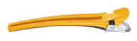 Comair Haarclips Plastik/Aluminium 10St  gelb 95mm