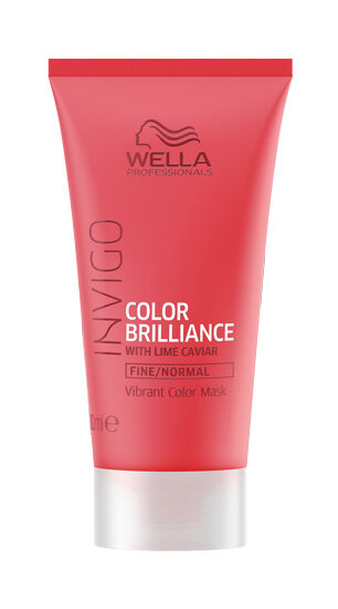 Wella Invigo Color Brilliance Vibrant Color Mask für Feines Normales Haar 30 ml