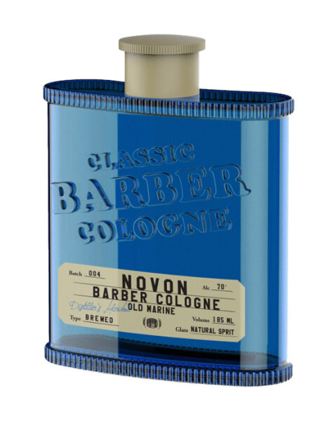 Novon Professional Classic Barber Cologne Blue Old Marine 185 ml