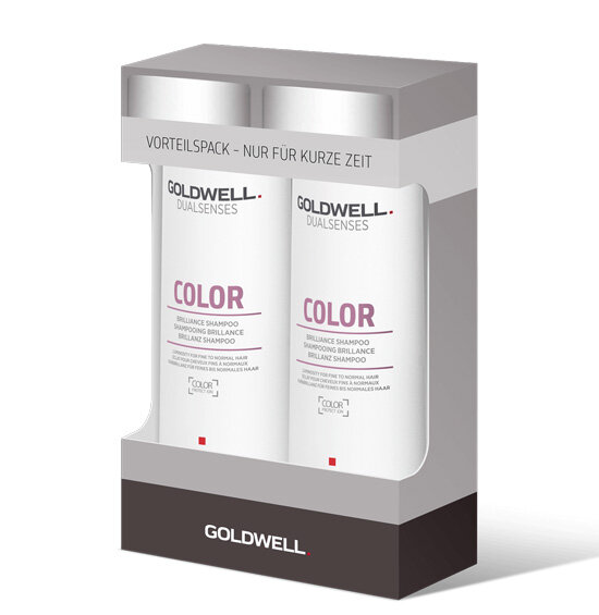 Goldwell Dualsenses Color Brilliance Shampoo 2x 250 ml Vorteilpack