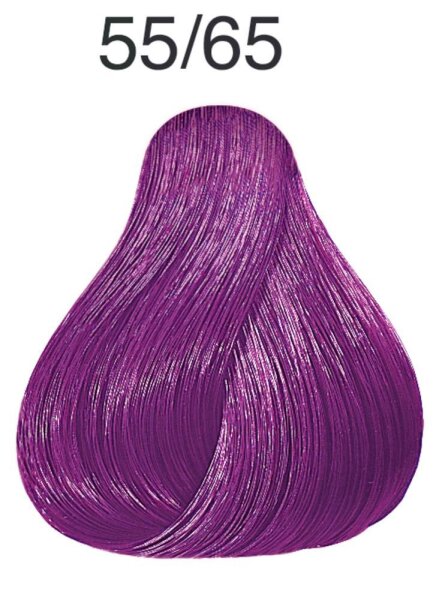 Wella Color Touch Glanz Intensiv Tönung 60 ml 55/65 hellbraun violett-mahagoni