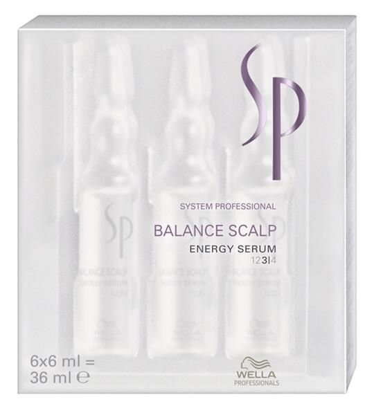 Wella SP Care Balance Scalp Energy Serum 6x6 ml