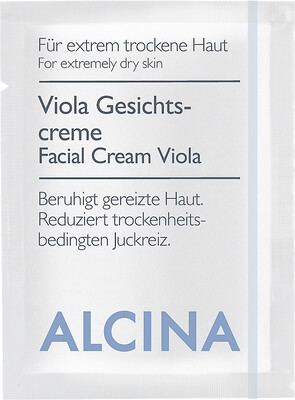 Alcina für trockene Haut Viola Gesichtscreme 10x2 ml
