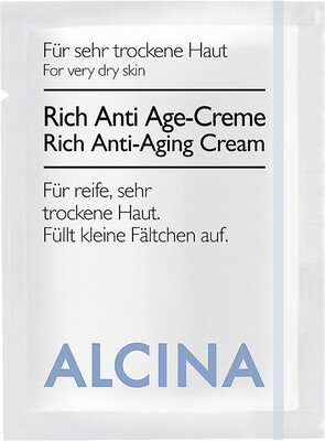 Alcina für trockene Haut Rich Anti Age-Creme 10x2 ml