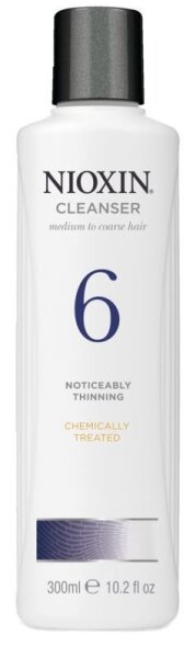 Nioxin System 6 Cleanser Shampoo 300 ml