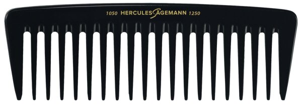 Hercules Sägemann Lockenkamm 1050-1250 Groß 7,25 Schwarz