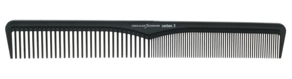 Hercules Sägemann C3 Haarschneidekamm Carbon Anthrazit