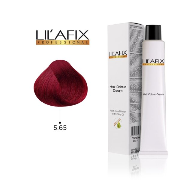 LilaFix Haarfarbe 100 ml 5.65 Hellbraun Mahagoni Rot