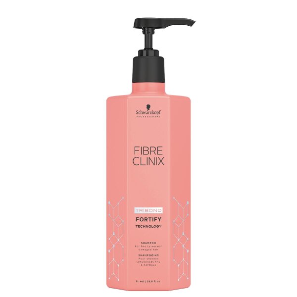 Schwarzkopf Fibre Clinix Fortify Shampoo, 1000 ml