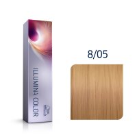 Wella - Illumina Color 60 ml 8/05 helllblond natur-mahagoni