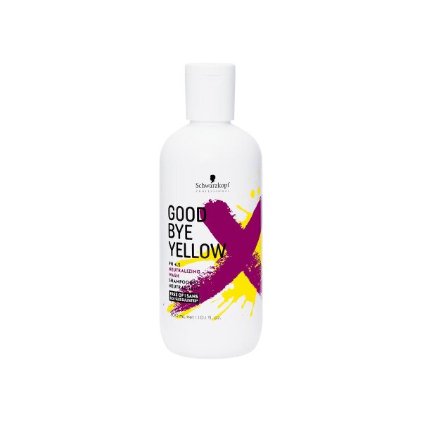 Schwarzkopf Goodbye Yellow GBY Neutralisierendes Shampoo, 300 ml