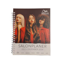 Goldwell Salonplaner 2025 gebunden zweibandig für 8 Mitarbeiter