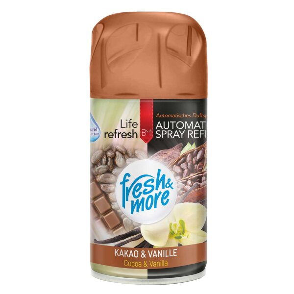 Fresh & More Lufterfrischer Für Automatische Duftspender 250ml Kakao & Vanille