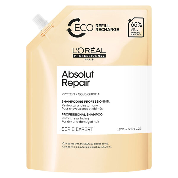 LOreal Professionnel Serie Expert Absolut Repair Shampoo Refill, 1500 ml