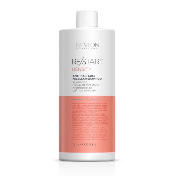 Revlon Restart Density Anti-Hair Loss Micellar Shampoo, 1000 ml