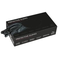 Wella  Schutzhandschuhe schwarz, Größe M, P100