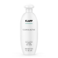 Klapp Clean & Active Exfoliator Oily Skin 250 ml