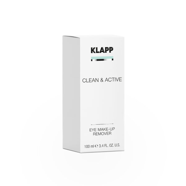 Klapp Clean & Active Eye Make up Remover 100 ml