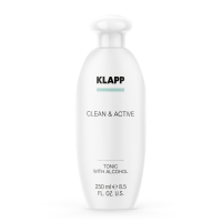 Klapp Clean & Active Tonic with Alcohol 250ml