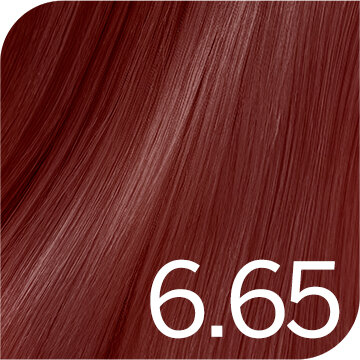 6.65 Dunkelblond Rot Mahagoni