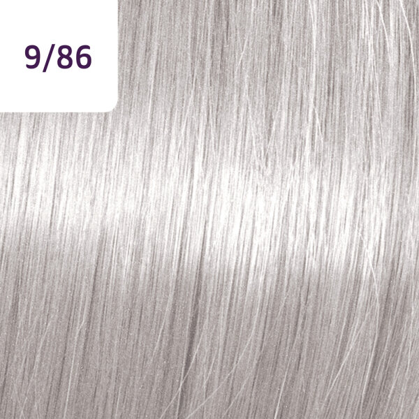 9/86 Lichtblond perl-violett